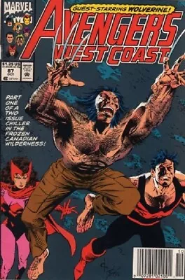 Buy West Coast Avengers (Vol 1) #  87 (VryFn Minus-) (VFN-) US Newsstand Edition COM • 8.98£