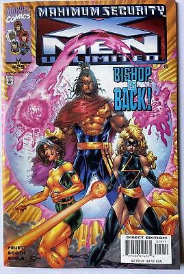 Buy X-Men Unlimited #29 • Cover Homage To Uncanny X-men #282! Bishop (Marvel 2000) • 2.37£