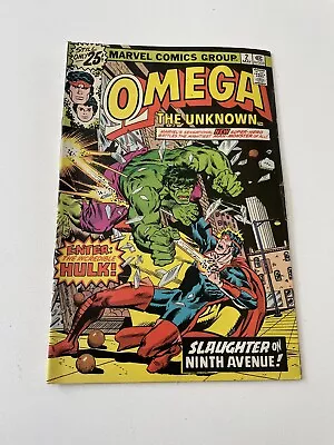 Buy Marvel Comics - Omega The Unknown - The Incredible Hulk - Issue #2 - 1976 • 3.79£