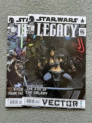 Buy Star Wars Legacy 28 & 29 1st Darth Reave NM Bagged & Boarded • 14.95£