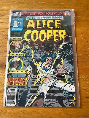 Buy Marvel Premiere #50 - Alice Cooper. Excellent Condition Bagged For Last 30 Years • 39.99£