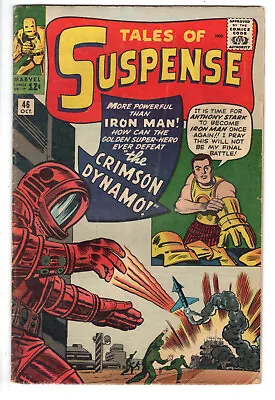 Buy Tales Of Suspense #46 (1963) - Grade 3.5 - 1st Appearance Of Crimson Dynamo! • 174.15£