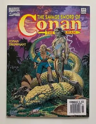 Buy Savage Sword Of Conan #215 (Marvel 1993) VF- Condition Issue. • 12.38£