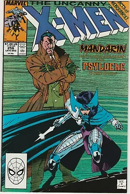 Buy Uncanny X-Men #256 (1989) First New Psylocke, The Mandarin • 15£