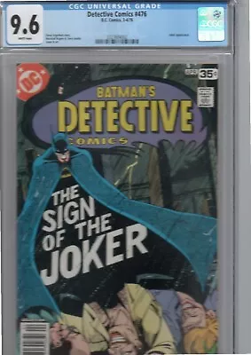 Buy Detective Comics 476.cgc 9.6  • 499.99£