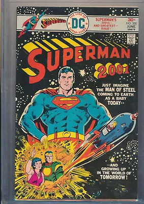 Buy Superman #300 (06/76) Kal-el Becomes Superman In 2001 Story Curt Swan Cover • 157.75£