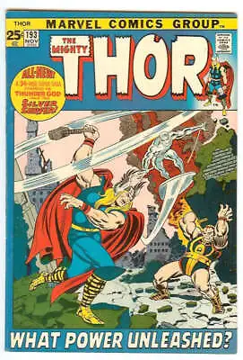 Buy Thor #193 6.5 // Classic Battle Of Thor Vs Silver Surfer Marvel Comics 1971 • 57.57£