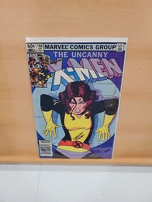 Buy 1983 Marvel Uncanny X-Men #168 VF- 7.5  1st App Madelyne Pryor Newsstand • 13.45£