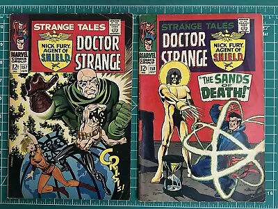 Buy Strange Tales #157 & #158 - 1st Cameo & 1st Appearance Of The Living Tribunal • 48.19£