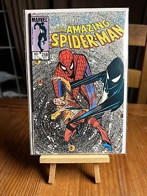 Buy Amazing Spider-Man 258 Marvel Comics 1st Alien Symbiote Discovery Bag-Man 1984 • 23.78£