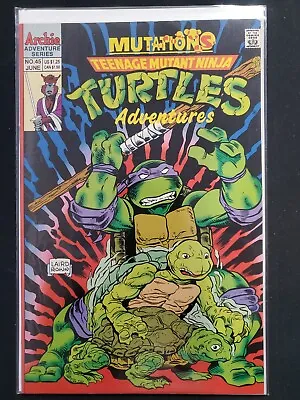 Buy Teenage Mutant Ninja Turtles Adventures #45 Archie 1993 VF+ Comics • 35.57£