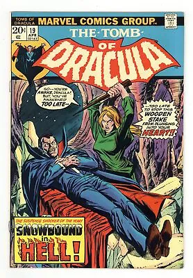 Buy Tomb Of Dracula #19 VG 4.0 1974 • 12.62£