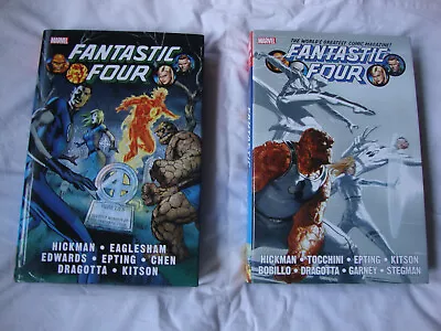 Buy Fantastic Four By Jonathan Hickman Omnibus Vol. 1 & 2 • 69.99£
