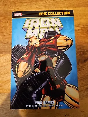 Buy Marvel Comics - IRON MAN EPIC COLLECTION WAR GAMES. BYRNE. ROMITA JR.  • 35£