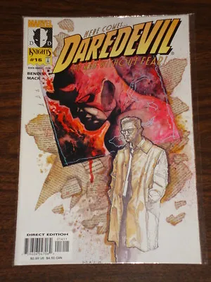 Buy Daredevil Man Without Fear #16 Vol2 Marvel May 2001 • 5.49£