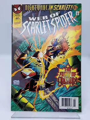 Buy Web Of Scarlet-Spider #3 VF/NM Newsstand Marvel 1995 • 5.56£