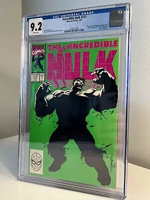 Buy Incredible Hulk #377 CGC 9.2 White Pages! • 56.21£
