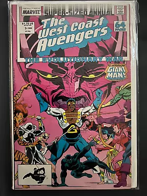 Buy West Coast Avengers Annual 3 Marvel Comics 1988 • 5.95£