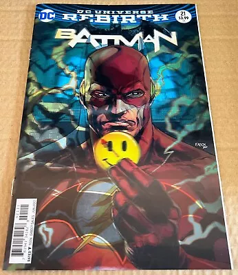 Buy Batman #21 - Lenticular Cover - The Button - First Print - Dc Comics 2017 • 11.95£