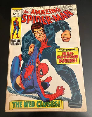 Buy AMAZING SPIDER-MAN #73 (Marvel/1969) FN++ To FN/VF **Very Bright & Glossy!** • 50£