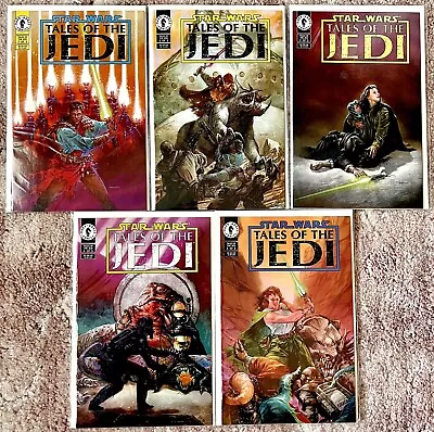 Buy Star Wars Tales Of The Jedi #1-5 Complete Series Set 1993 Dark Horse Comics Lot • 28.46£