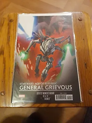 Buy Star Wars Age Of Republic General Grievous Greatest Moments Variant Cover 8/36 • 5.99£