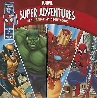 Buy Marvel Super Adventures: Read-And-Play Storybook: Purchase Includes Mobile... • 22.30£