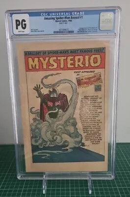 Buy Amazing Spider-Man Annual #1  CGC PG, Page 27 Only, Sinister Six! MYSTERIO  • 49.99£
