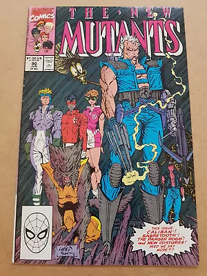 Buy New Mutants (Vol. 1) #90 - MARVEL Comics - June 1990 - FINE- 5.5 • 2£