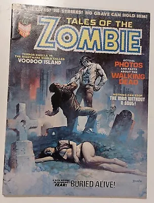 Buy Tales Of The Zombie V2 #1 *solid Copy* Scarce Boris Vallejo Cover Awesome Art • 50£