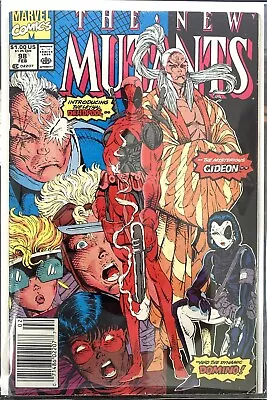Buy New Mutants #98 Mark Jewelers Variant 1st App. Of Deadpool Marvel Comics • 434.83£