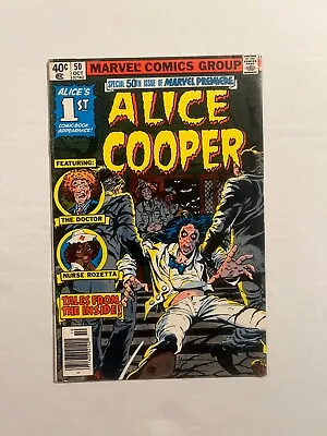 Buy Marvel Premiere #50 First Appearance Of Alice Cooper Terry Austin Cover Art 1979 • 79.43£