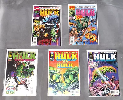 Buy INCREDIBLE HULK #452-456 Complete Run Lot NM 5 Issues 1997 Wolverine X-Men MCU • 7.90£