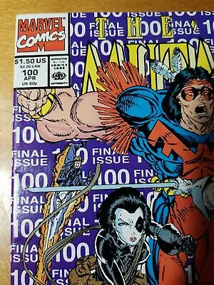Buy Marvel Comics: THE 100TH  Issue Finale OF THE NEW MUTANTS Vol One No 100. 1991  • 21£