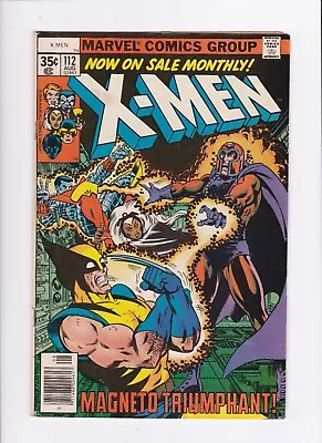Buy Uncanny X-Men #112, VG+ 4.5, Wolverine, Phoenix, Magneto, Storm, Banshee • 28.60£