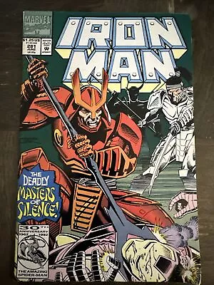 Buy IRON MAN #281 (1992) 1st Cameo Appearance Of War Machine Marvel • 7.60£