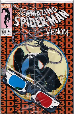 Buy AMAZING SPIDER-MAN/VENOM #1 3D (#300 COVER) Todd McFarlane Art ~ Marvel Comics • 137.56£