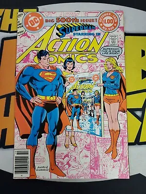 Buy Action Comics #500 - Superman Life Story - DC Comics 1979 Vol 1 • 10.72£