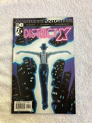 Buy District X #4 (Oct 2004, Marvel) VF+ 8.5 • 2.85£