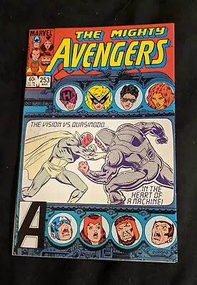 Buy The Avengers #253, Mar. 1985) Captain America, Vision Vs. Quasimodo,Rare NM+ • 31.22£