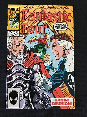 Buy Fantastic Four 273 Marvel Comics 1984 1st Full App Nathaniel Richards • 19.99£