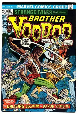 Buy STRANGE TALES #171 VG, Brother Voodoo, Gene Colan-a, Marvel Comics 1973 • 15.81£