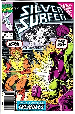 Buy Silver Surfer #52 Marvel Comics (1) • 3.99£
