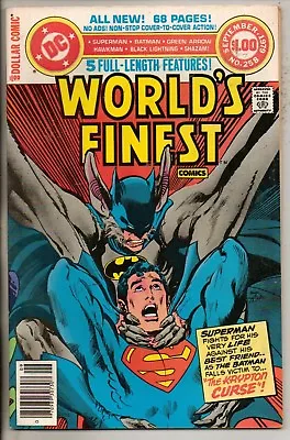Buy Dc Comics Worlds Finest #258 September 1979 1st Print Vf • 11£