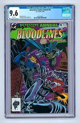 Buy Detective Comics Annual #6 CGC 9.6 (1993) - BLOODLINES - Batman • 31.94£