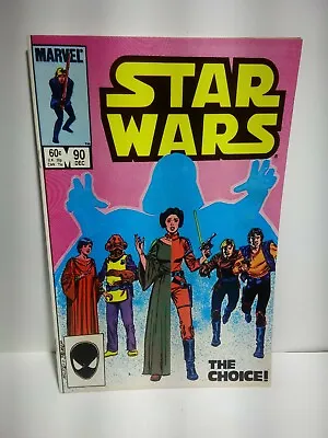 Buy Star Wars #90, 1984, Marvel Comics Vader Cover! Very Nice. (Star 1 ) • 11.11£