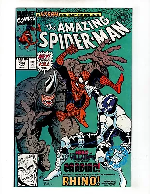 Buy Marvel Comics The Amazing Spider-Man Volume 1 Book #344 VF+ 1991 1st Cardiac • 15.83£