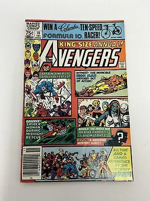 Buy The Avengers King Size Annual #10 1981 9.0 VF/NM 1st Appear Rogue & M. Pryor!🔑 • 70.98£