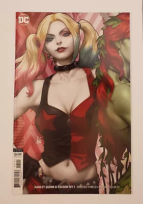 Buy Harley Quinn And Poison Ivy #1 Stanley Artgerm Lau B Variant (2019) DC • 11.94£