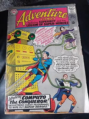 Buy Adventure Comics #340 Superboy Legion 1966 Silver Age  • 4£